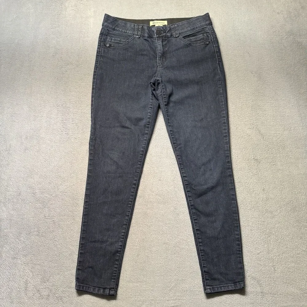 Democracy Absolution Womens 10 Skinny Jeans Blue Dark Wash Stretch Denim